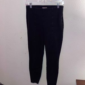 women's black skinny dress pants